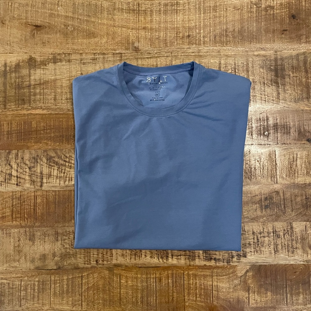 Bylt Basic Crew Split Hem Tee - image 1